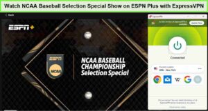 Regardez le Spectacle Spécial de Sélection de Baseball de la NCAA [intent origin=