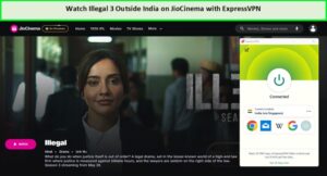Accede a Illegal 3 in-Espana-en Jio Cinema con ExpressVPN